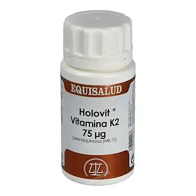 Holovit vitamina K2 50 cápsulas, Equisalud