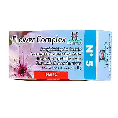 Flower complex Nº 5 miedos 100 g, Holistica