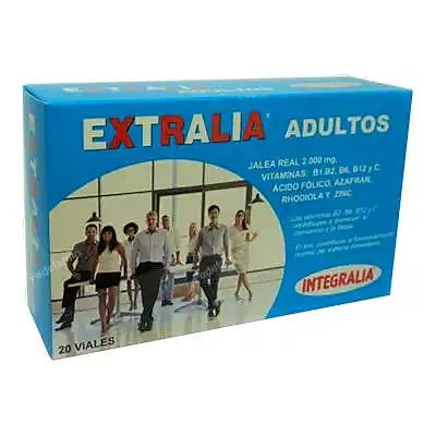 Extralia adultos 20 ampollas, Integralia