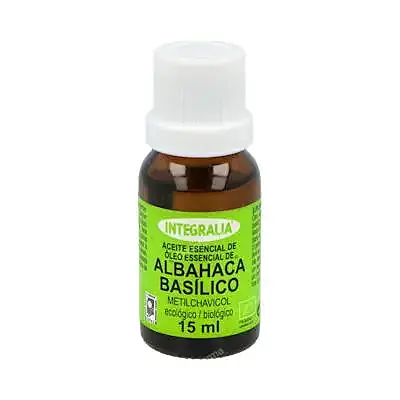 Aceite esencial de albahaca BIO 15 ml, Integralia