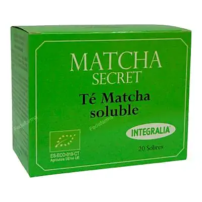 Té matcha soluble BIO 20 sobres, Integralia