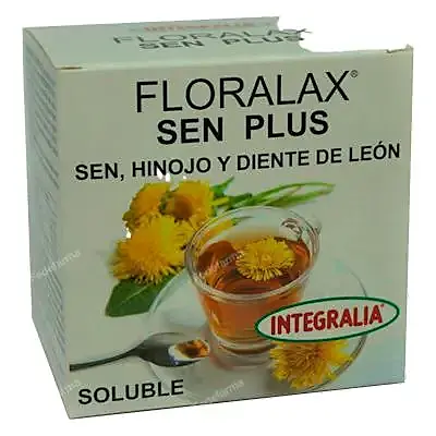 Floralax sen plus tisana soluble 15 sobres, Integralia