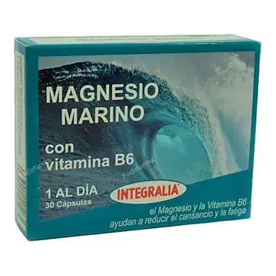 Magnesio marino 30 cápsulas, Integralia