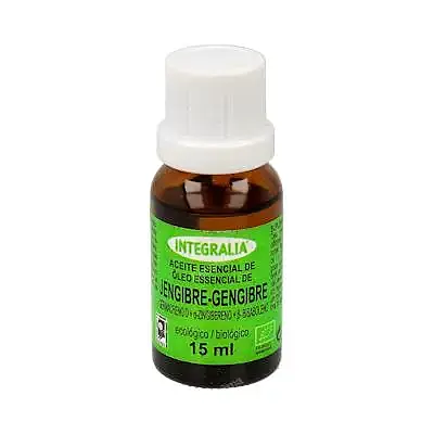 Aceite esencial de jengibre BIO 15 ml, Integralia