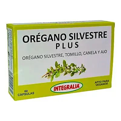 Orégano silvestre plus 60 cápsulas, Integralia