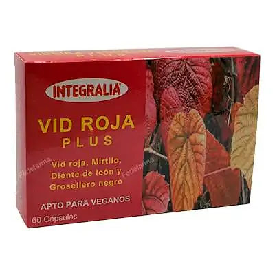 Vid roja plus 60 cápsulas, Integralia