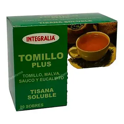 Tomillo plus soluble 20 sobres, Integralia
