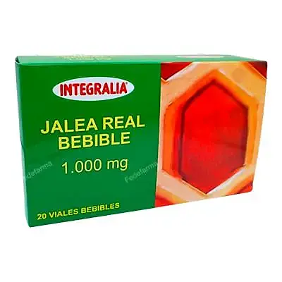 Jalea real 1000 mg 20 viales, Integralia