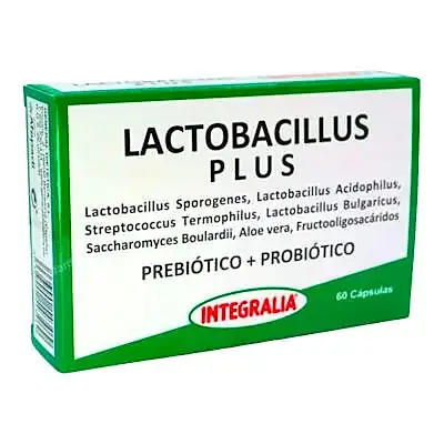 Lactobacillus plus 60 cápsulas, Integralia