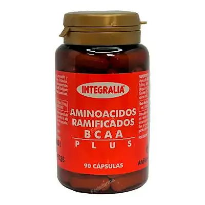 Aminoacidos ramificados bcaa plus 90 cápsulas, Integralia