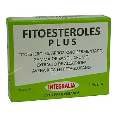 Fitoesteroles plus 30 cápsulas, Integralia