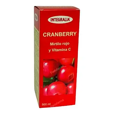 Cranberry arándano rojo 500 miligramos, Integralia