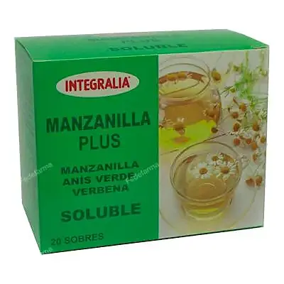 Tila plus soluble 20 sobres, Integralia
