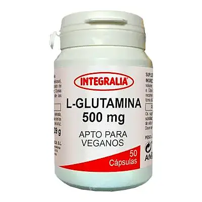 L-glutamina 50 cápsulas, Integralia