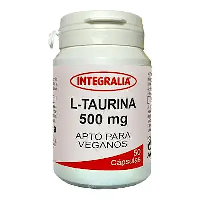 L-taurina 50 cápsulas, Integralia