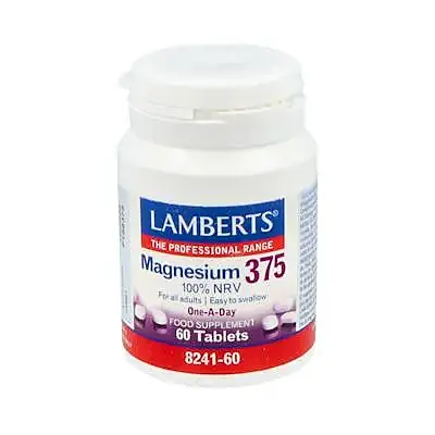 Magnesio 375 60 comprimidos, Lamberts