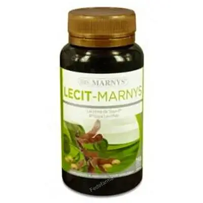 Lecit lecitina de soja 500 mg 150 cápsulas, Marnys