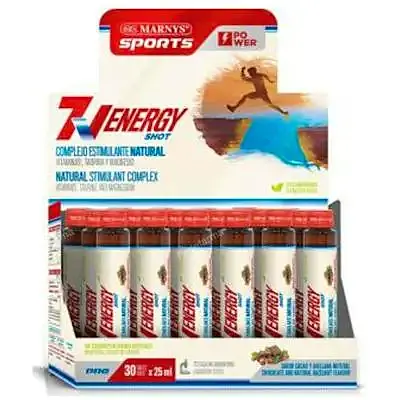 7V energy shots 30 viales, Marnys