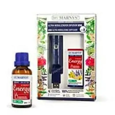 Pack usb ultra nebulizador+synergy energy 30 ml, Marnys