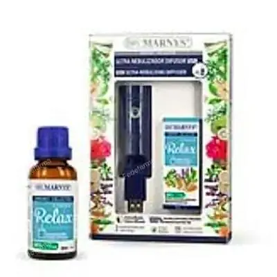 Pack usb ultra nebulizador+synergy relax 30 ml, Marnys