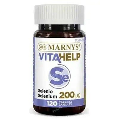 Selenio 200ug. 120perl. vitahelp, Marnys
