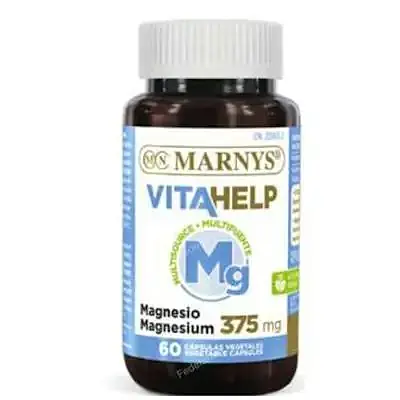 Vitahelp magnesio 375 mg 60 cápsulas, Marnys