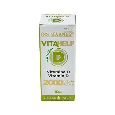 Vitahelp vitamina D 2000UI liquida 10 ml, Marnys