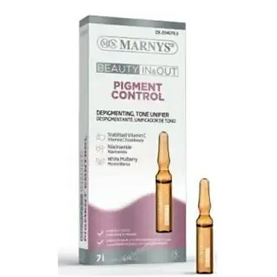 Beauty in & out pigment control 7 ampollas, Marnys