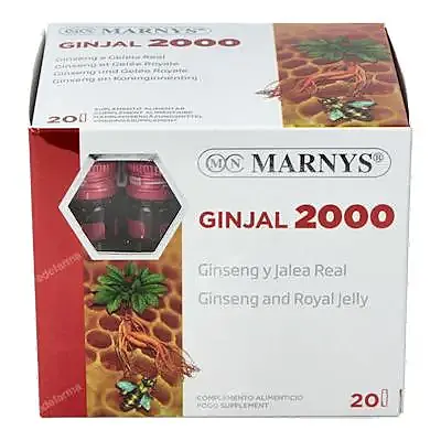 Ginjal 2000 mg 20 ampollas, Marnys