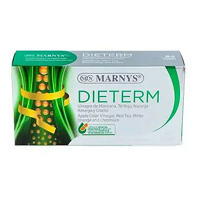 Dieterm (vinagre,té rojo,cromo,citrus) 60 comprimidos, Marnys