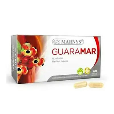 Guarana 60 cápsulas, Marnys