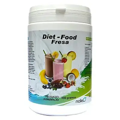 Diet food batido sabor fresa 500 g, NALE