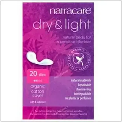 Compresa incontinencia 20 uds., Natracare