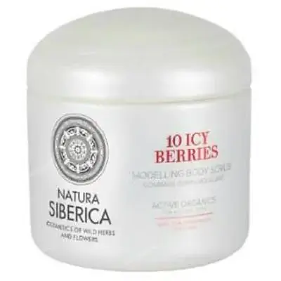 Exfoliante corporal modelador bayas de hielo 400 ml, Natura Siberica