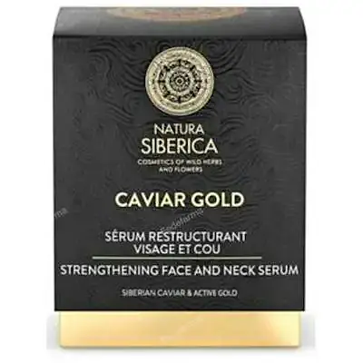 Caviar gold sérum reafirmante rostro-cuello 30 ml, Natura Siberica