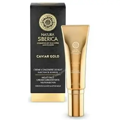 Caviar gold crema facial de noche concentrada 30 ml, Natura Siberica