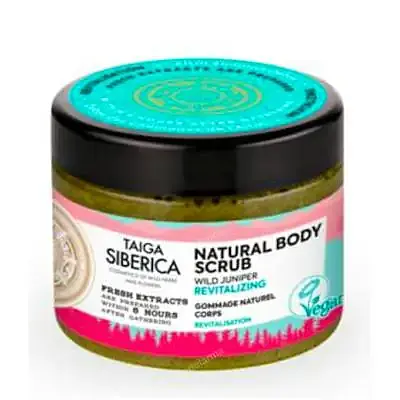 Taiga exfoliante corporal revitalizante 300 ml, Natura Siberica