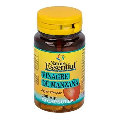 Vinagre de manzana 500 mg 50 cápsulas, Nature Essential