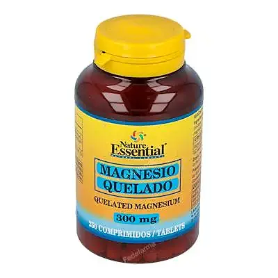 Magnesio quelado 300 mg 250 comprimidos, Nature Essential