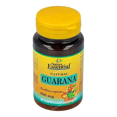 Guarana 600 mg 50 cápsulas, Nature Essential