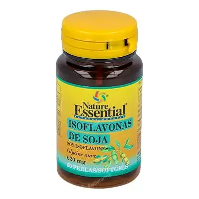 Isoflavonas de soja 620 mg 50per, Nature Essential