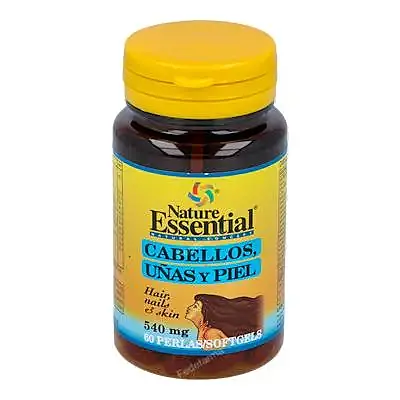 Cabellos uñas y piel 60p, Nature Essential