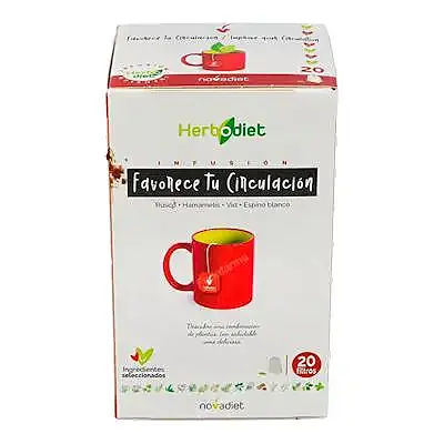 Herbodiet favorece circulacion 20f, Novadiet