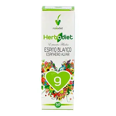 Herbodiet extracto fluido espino blanco 50 ml, Novadiet