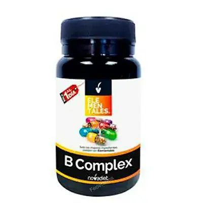 B complex ( 1 al día) elementales 60 cápsulas, Novadiet