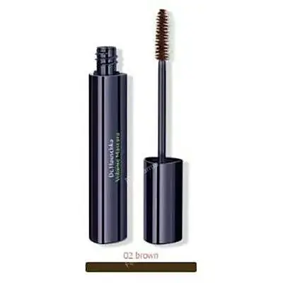 Máscara pestañas volumen 02 brown 8 ml, Dr. Hauschka