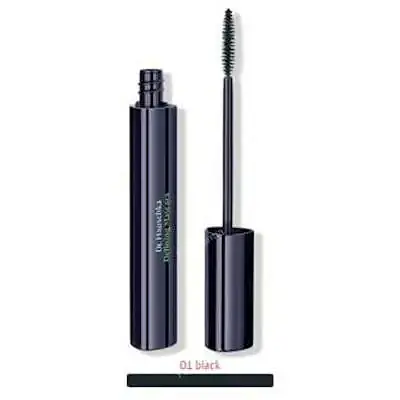Máscara pestañas precision 01 black 6 ml, Dr. Hauschka