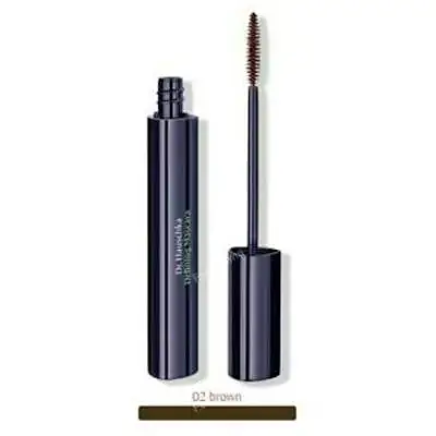 Máscara pestañas precision 02 brown 6 ml, Dr. Hauschka