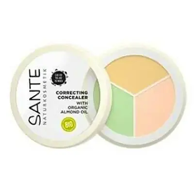 Corrector polvo-crema 3 tonos, Sante Naturkosmetik