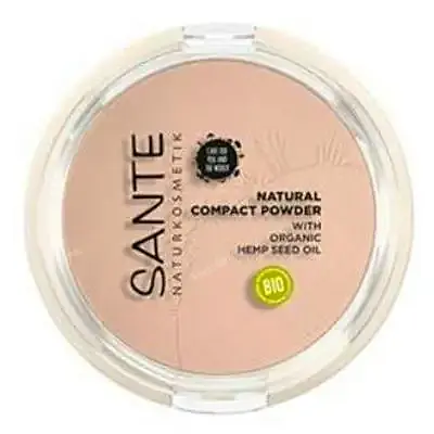 Maquillaje compacto 01 cool ivory, Sante Naturkosmetik